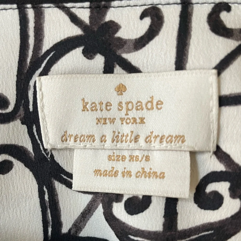 KATE SPADE DREAM A LITTLE DREAM LOUNGING MAXI DRESS